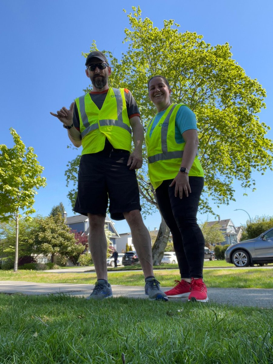 Our first running patrol was a success! We thought it'd be fun to add some more exercise to our citizen's patrol program 🏃 Now that the weather is nicer, you might see some of our volunteers patrol #hastingssunrise at a quicker pace😎