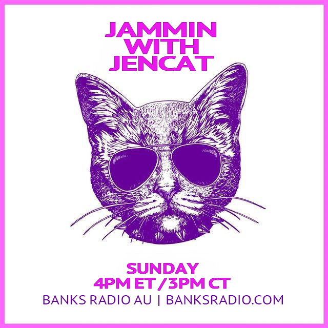 Check out the #JamminWithJenCat show with @DJencat on @BanksRadioAU Sunday. Will be some great indie music including us! banksradio.com Sunday 4pm E / 3pm C US-Can Monday 6am AEDT