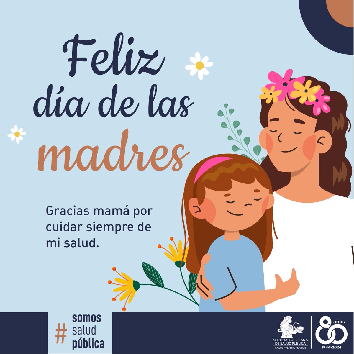 Detrás de un gran salubrista siempre estará el amor y el apoyo de una mamá 🤰🏻❤️‍🩹que impulsa y apoya cada paso que da para proteger la salud de la población. 🌎 ¡Feliz día! 💐