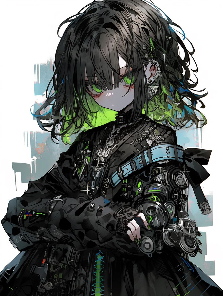 Cybernetic girl