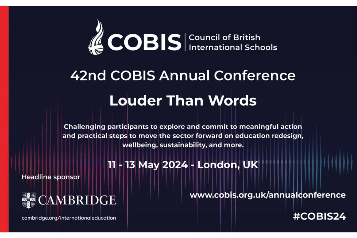 It's nearly time for the <a href="/COBIS/">cobis lds</a> Annual Conference - if you're planning to attend do get in touch and we'll see you there.

#COBIS24 #leadershipcoaching #coachingwayofleading #CoachingCultureAwards