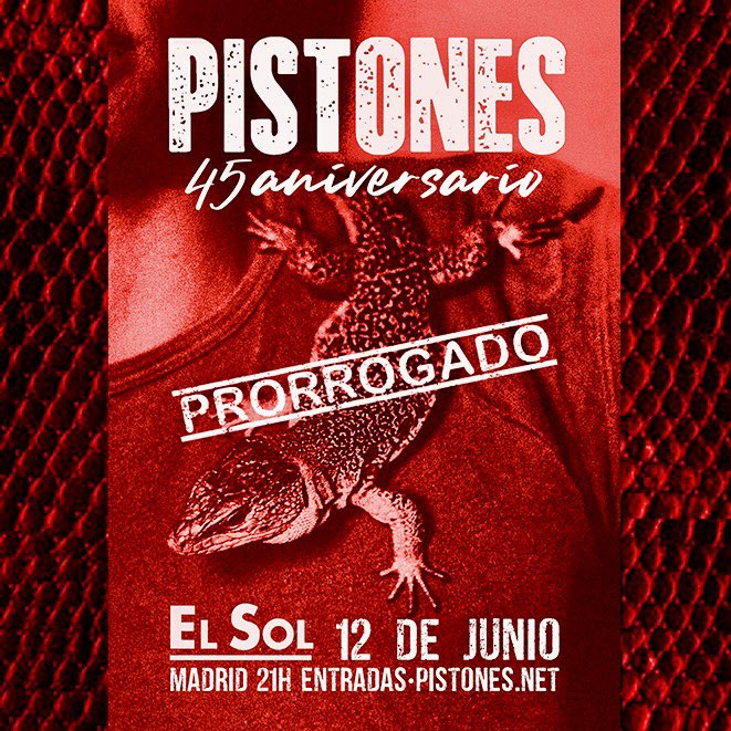 PistonesOficial's tweet photo. 12/junio (5ª fecha)
@SalaElSol ¿Nos ayudas? Queremos batir el record de Sold out consecutivos, desde que la sala abrió en 1979... Entradas: https://t.co/x1711UUDfx https://t.co/NNQ1ZMtyIz