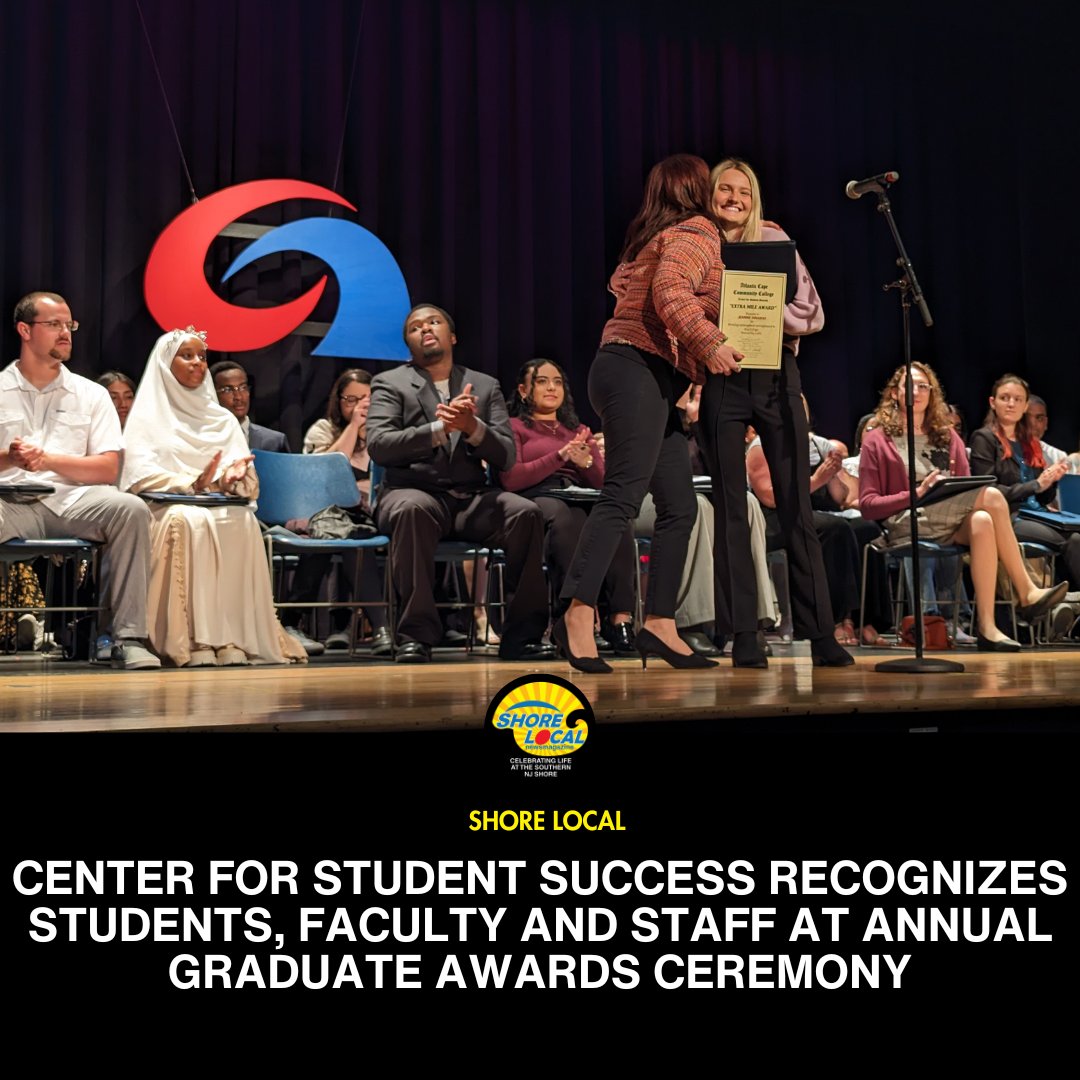 Atlantic Cape Community College’s Center for Student Success recognized 20 graduating students for their outstanding academic achievement, as well as, faculty and staff members for their unsung dedication this school year on May 3. shorelocalnews.com/center-for-stu…