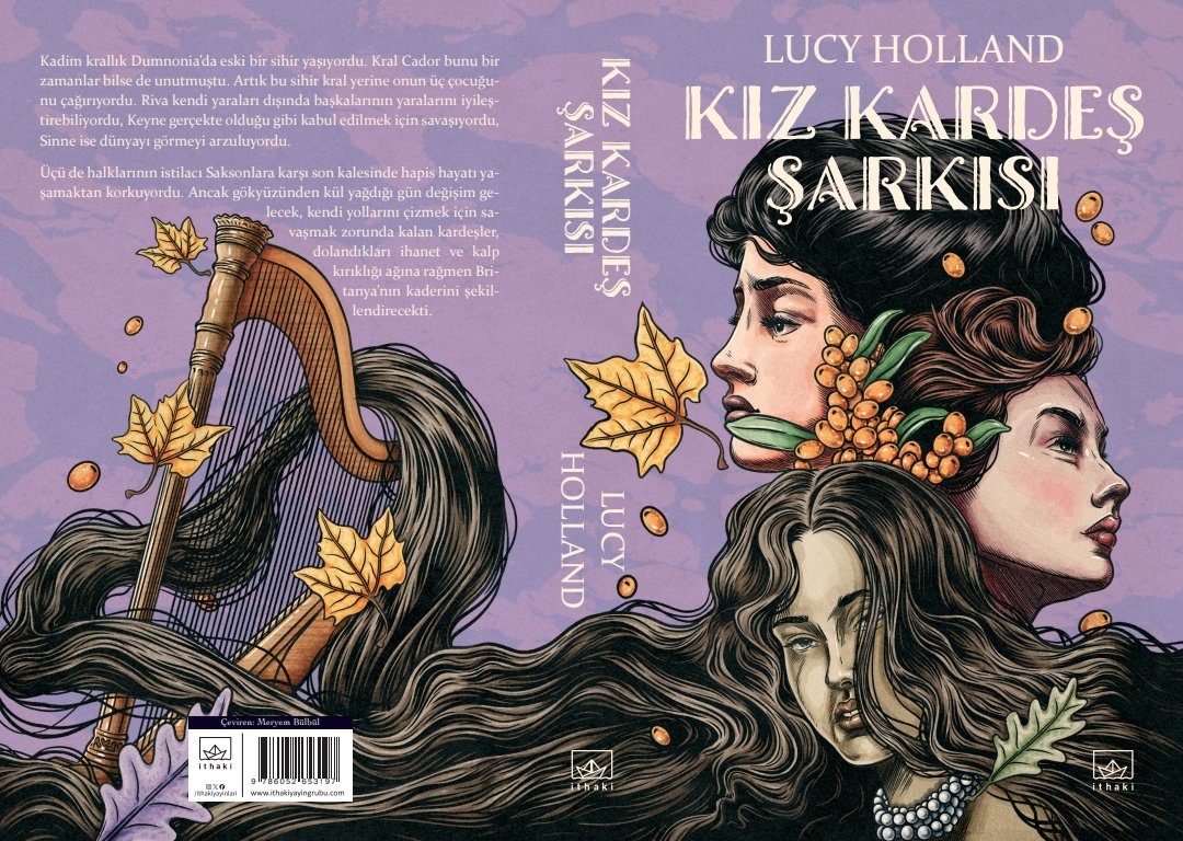 Who wants to see the full cover of the Turkish edition of Sistersong by @ithakiyayinlari! Isn't it perfectly creepy and atmospheric? Available to order from @tikla24 tikla24.de/kitap/lucy-hol…