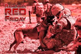 RED Friday stands as a symbol of unity to our brothers and sisters serving overseas away from home. Let us come together to pay tribute to their dedication, recognizing their pivotal role in safeguarding our freedom.  
#REDFriday 
#Veterans 
#SupportOurTroops