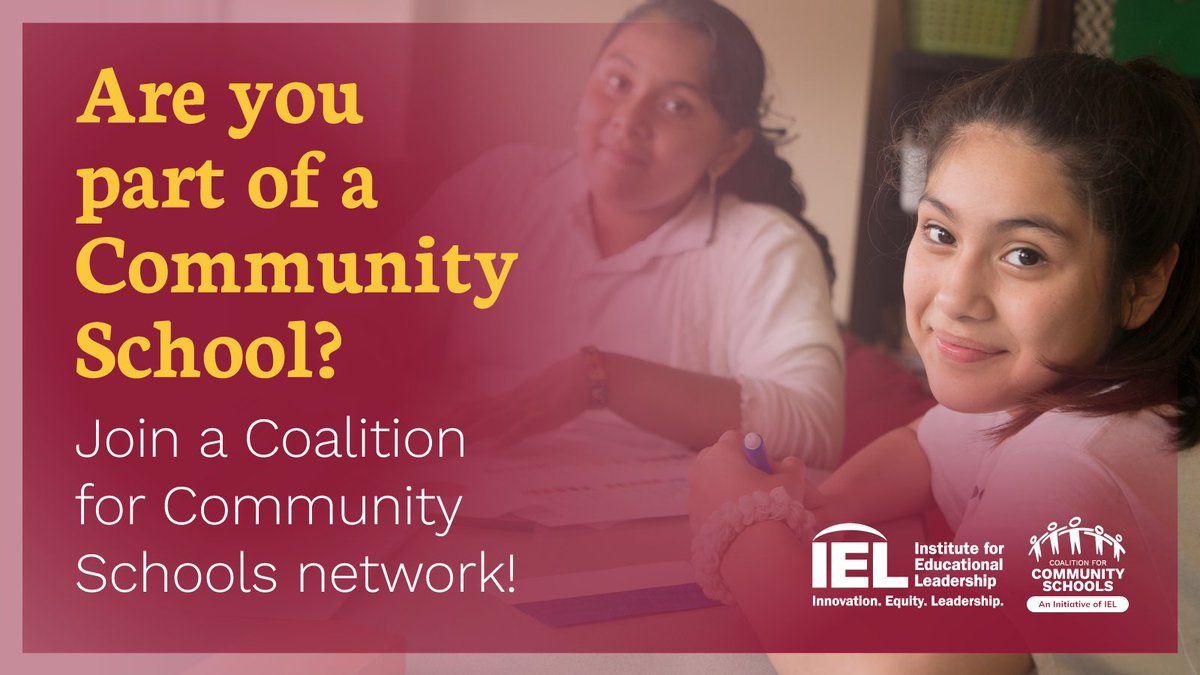 #CommunitySchools are public schools that combine resources and people throughout a community to expand learning opportunities and support for all students. If you are part of a Community School or want to learn more visit: communityschools.org/link/join-a-ne…
#Education #Networking #Support