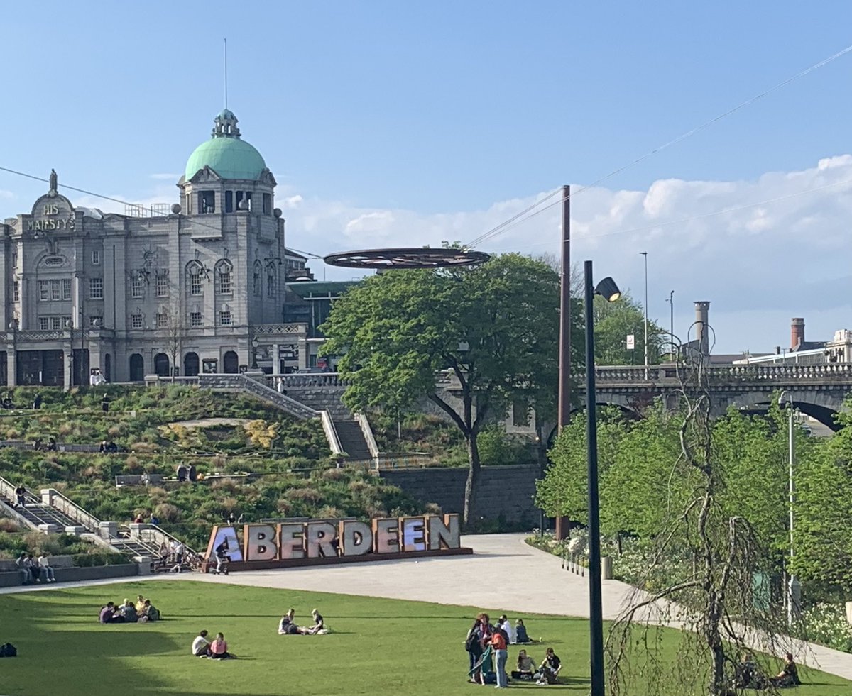 JW_Firth's tweet photo. Gorgeous day to go to Aberdeen (via a school visit) for #rEDAber tomorrow โ๏ธ https://t.co/JU2XClG3lw