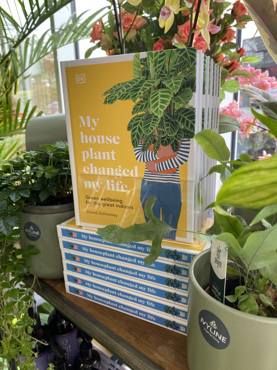 @daviddomoney @love_hartman Signed copies of 'My House Plant Changed My Life' in store now - get one before they're gone!