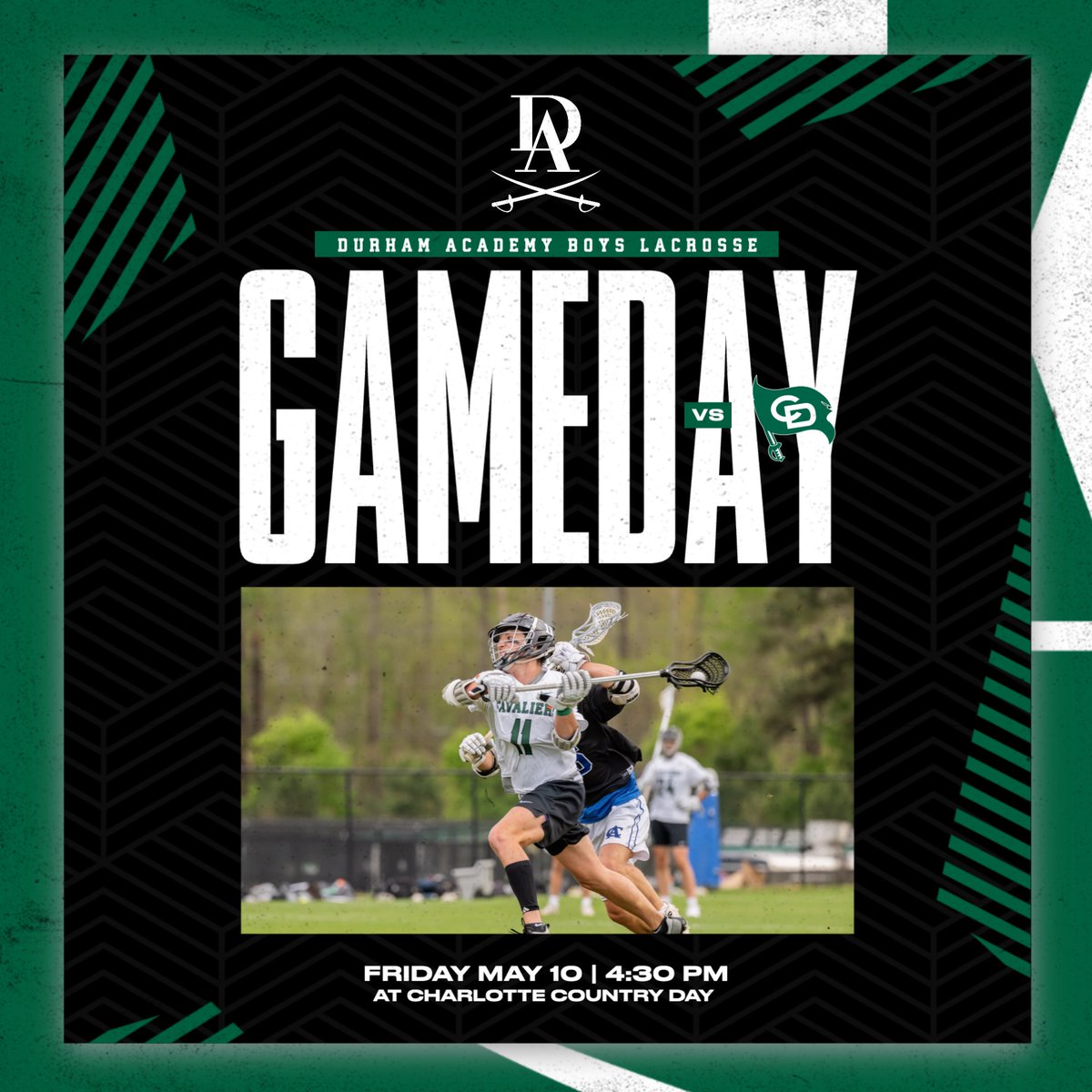 daathletics's tweet image. The Boys head west for an @ncisaa1 2nd round matchup with @ccdsbucs! 

Face off at 4:30 PM! 

#BoysInGreen
#GoCavs