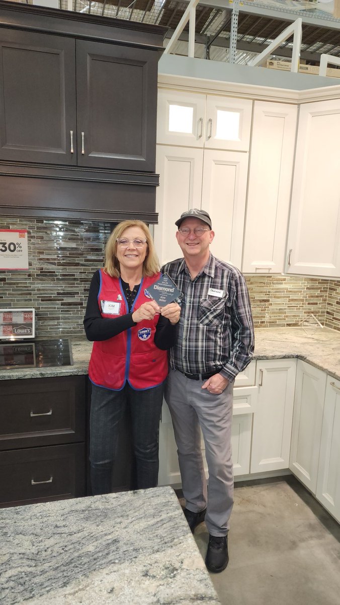 Congratulations to Ms. Kim. Out of all of the designers in the Delaware &amp; Maryland region she ended 2023 in 2nd place in Diamond Custom cabinet sales! In Q1 of 2024 she's in the top 2 &amp; she's not # 2! Thank you Ms. Kim for all you do &amp; I have a feeling we're just getting started!