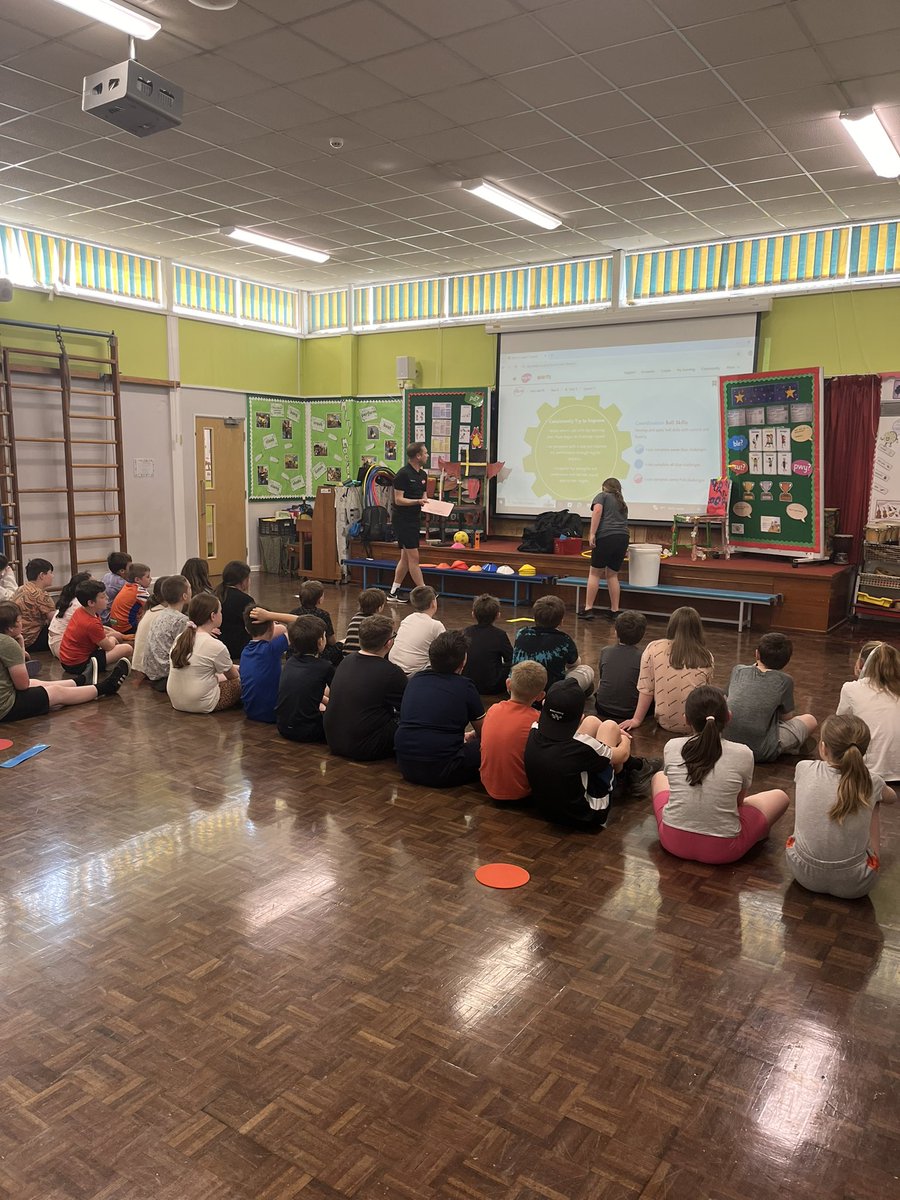 We have had an amazing day with the brilliant Mark Templeton delivering fantastic <a href="/real_PE_/">real PE</a>  sessions throughout the school. All pupils and staff thoroughly enjoyed the sessions and learnt plenty of new skills. A massive thankyou from us all at <a href="/AYFprimary/">Afon y Felin Primary</a>
