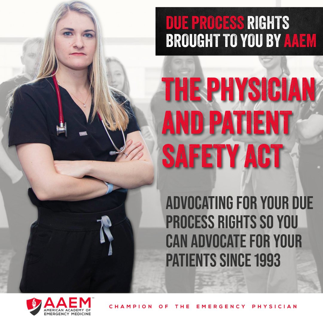 🚨 BREAKING: The Due Process Bill is here, a triumph for AAEM and our  members' relentless advocacy since 1993! Thanks to your support, we're  enhancing ER patient safety. We promised, we delivered! aaem.org/news/marshall-…

#EmergencyMedicine #PatientSafety