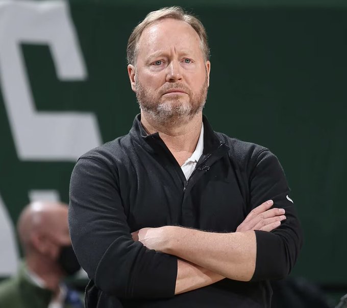 Mike Budenholzer looks like a college Shakespeare 101 professor watching a football player read his first sonnet