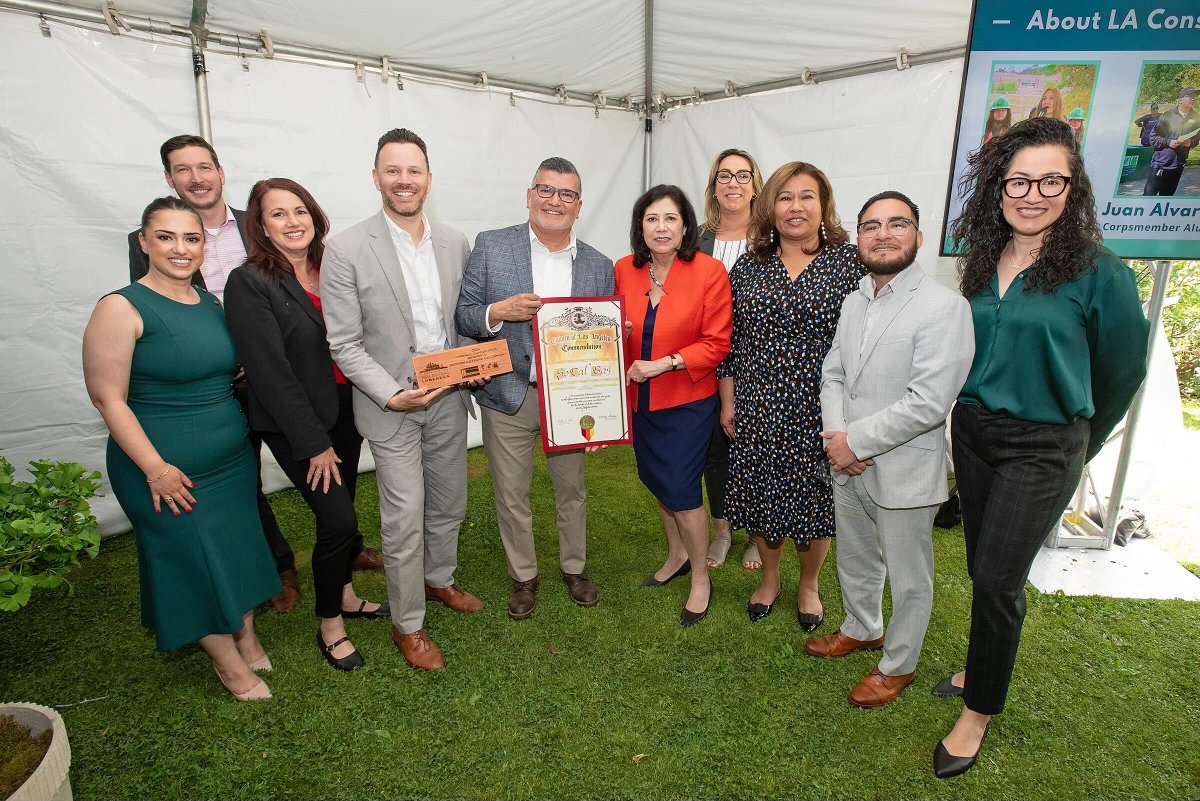 Changing the world can start with the smallest gesture, which can ripple outward to empower entire communities. We are proud to earn this year’s Corporate Champion Award from @LACorps and will continue to invest in our communities to help make them more resilient.