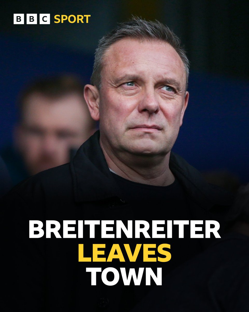 Huddersfield Town have parted company with head coach André Breitenreiter. The German won just 2 of his 13 games in charge. #HTAFC | #BBCFootball | #BBCEFL