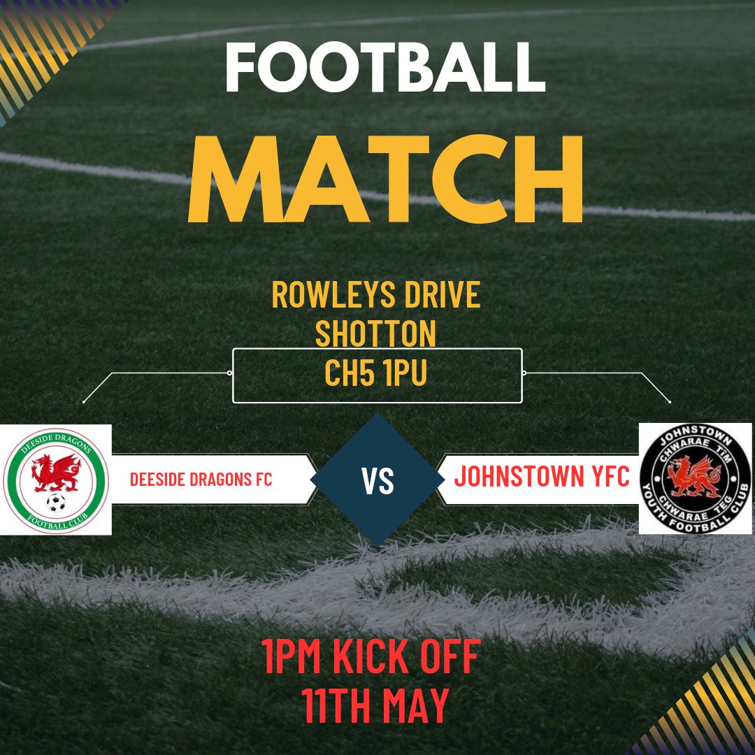 Tomorrow we take johnstown on a pre session friendly big a big test for us come down and support the lads @WalesEast @NWSportDave @The94thMin @DeesideDotCom @NWalesSocial