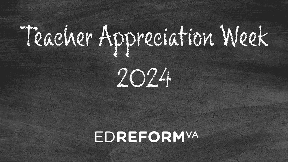 To all who educate Virginia's students: THANK YOU. 
#TeacherAppreciationWeek