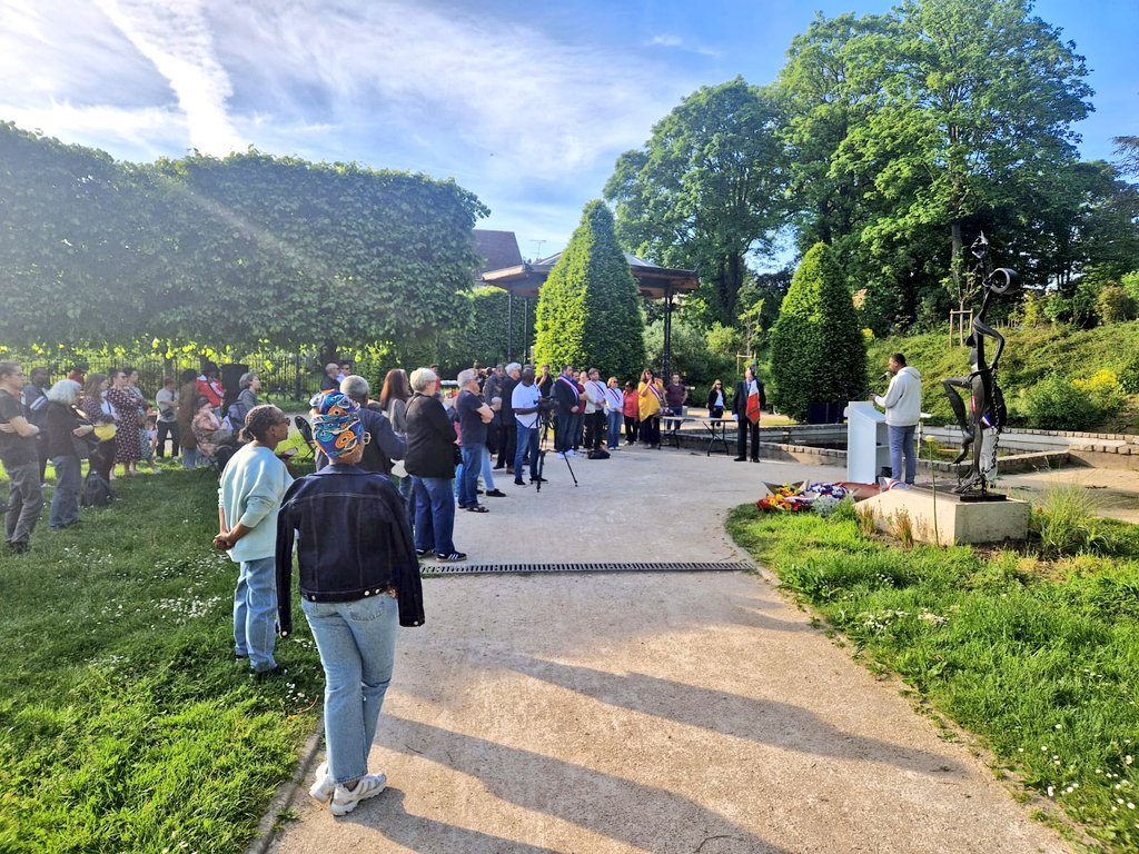 🔴 En direct | Commémoration de l'abolition de l'esclavage et des traites négrières en présence de l’association Un passé trop présent.