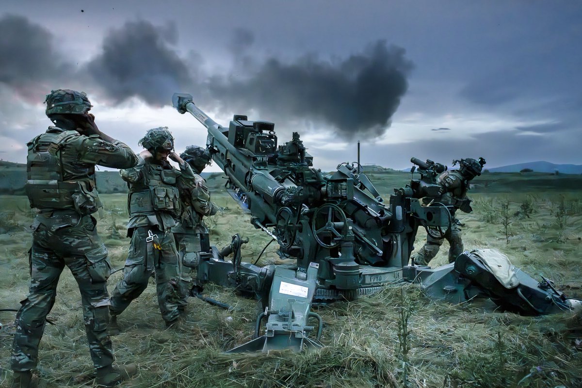 #SwiftResponse24 ❗️ #SkySoldiers 🪂 with The Rock and King conducted an airborne operation and simulated capturing an airfield and executing fire missions in Macedonia as part of Swift Response 24. 📸 by Sgt. Jose Lora, @USArmy #CombatReady #173rd #Lethal #Agile