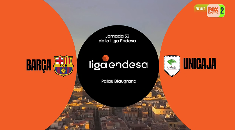 #LIGAENDESAxFoxSports | Se viene el duelo entre Barcelona vs. Unicaja en el Palau Blaugrana 🏀 

Viví el partido de la Liga Endesa en la pantalla de Fox Sports 2 con los relatos de @AleRPerez y los comentarios de @Juliolamas1