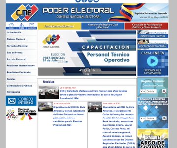 #10May #EleccionesVE #CNE @puzkas: En la web de CNE ya se encuentra el módulo de capacitación para los operadores del sistema integrado (OSI), técnicos de soporte (TS), etc. La capacitación para miembros de mesa comienza el 28 de junio