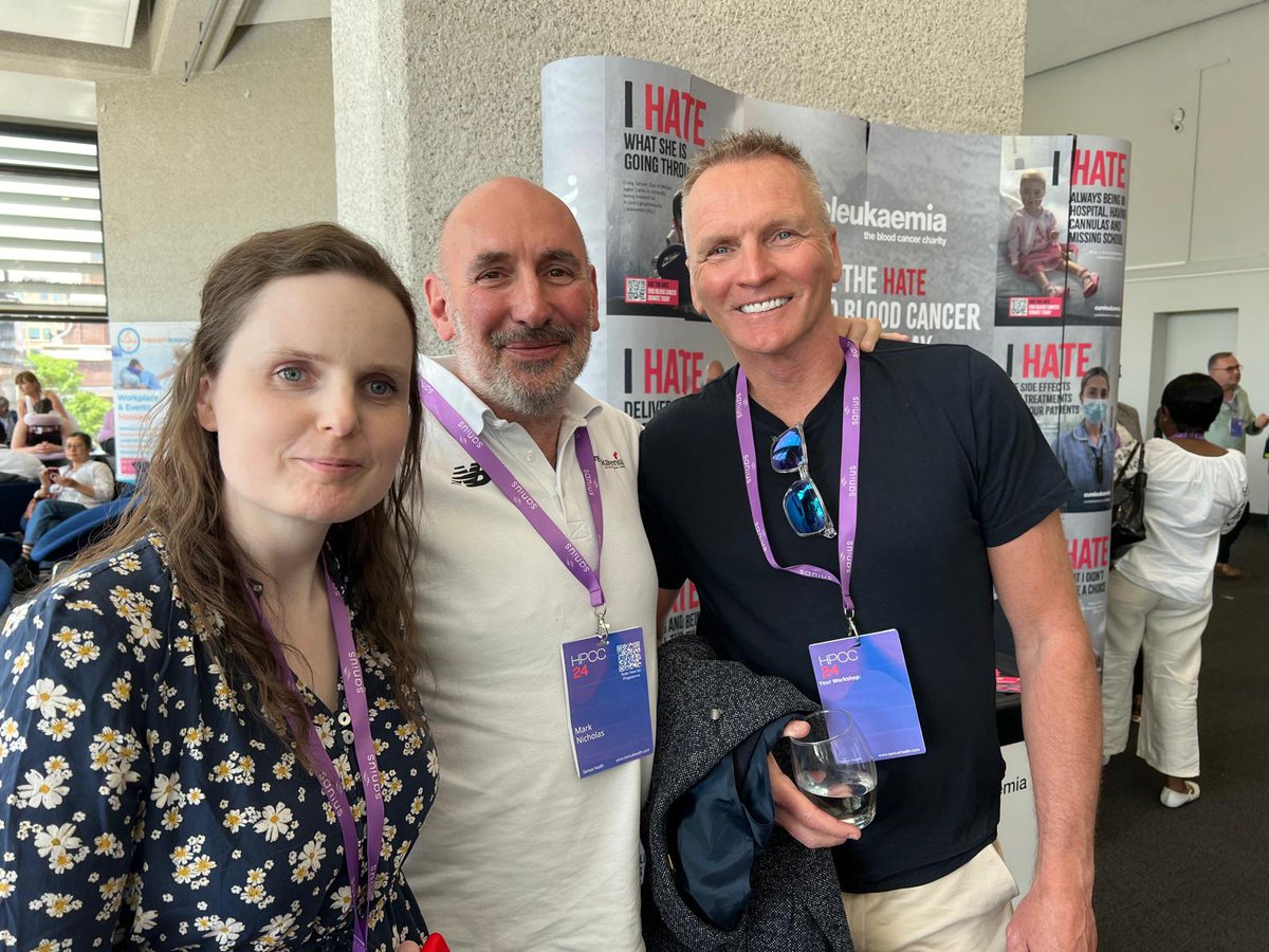 CureLeukaemia's tweet photo. We were delighted to be supporting @SaniusHealth at their first ever #HPCC today in London!
It was great to catch up with so many of the #BloodCancer community! ♥️
#Leukaemia #ClinicalTrials #HPCC24 https://t.co/mQ9diJmSHH