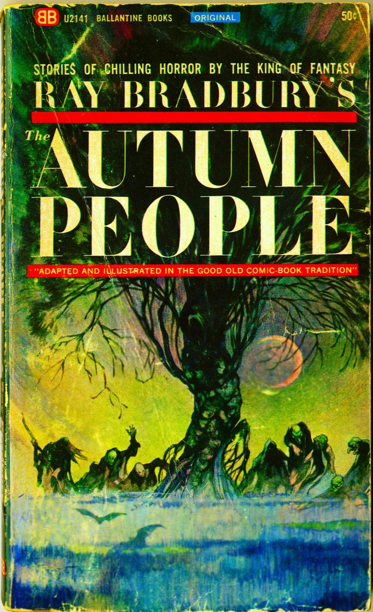 Today we wanted to remember the amazingly talented American science fiction and fantasy artist, Frank Frazetta, who passed away on this day. In the world of Bradbury, he's known for making the beautiful cover art for Ray Bradbury's short story collection, The Autumn People.