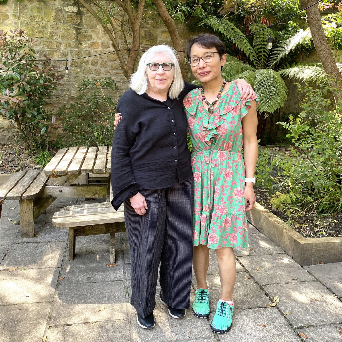 So lovely to meet <a href="/Altostrata/">Kindly #deprescribe -- taper psychiatric drugs</a> in person for 2nd time. I have accepted the invitation to join <a href="/Institute_PDW/">International Institute for Psych Drug Withdrawal</a> as a board member and look at holistic approaches to support ppl experiencing mental health challenges. So looking forward to co-creating something meaningful and hopeful!
