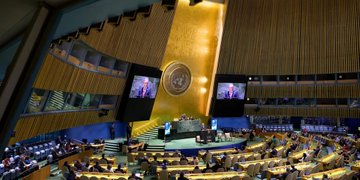#10May #ONU #Palestina Giro diplomático: Argentina rechazó declarar a Palestina miembro pleno de la ONU y ratificó su alineamiento con EE.UU. e Israel I Por Facundo Chaves - @infobae infobae.com/america/agenci…