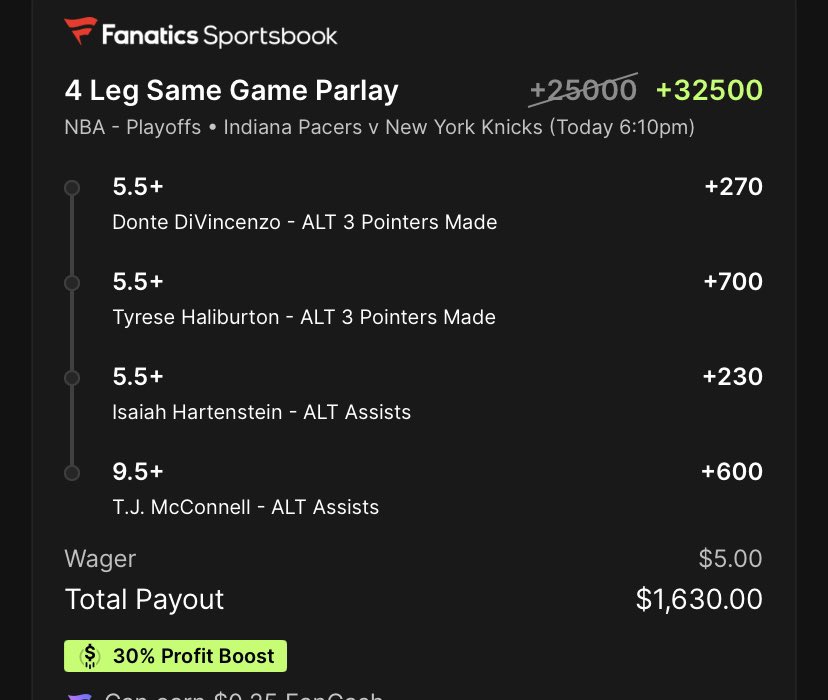 🏀NBA Lotto on Fanatics🏀 $5➡️$1,630 💰$500 giveaway if it hits ⬇️Must signup with link below flashpicks.bet/Fanatics250-Fi…