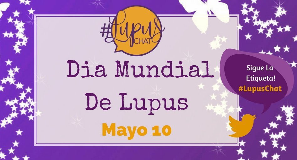 Lupus_Chat's tweet photo. 🎉 Feliz #DiaMundialdelLupus!
Hoy se trata de difundir visibilidad. Gracias a todas las defensores, organizaciones, cuidadores y colaboradores que trabajan diario para educar a la comunidad sobre los efectos de #Lupus Continuemos trabajando juntos. #LupusChat ✋💜 
#WorldLupusDay https://t.co/vRIgDc1GwW