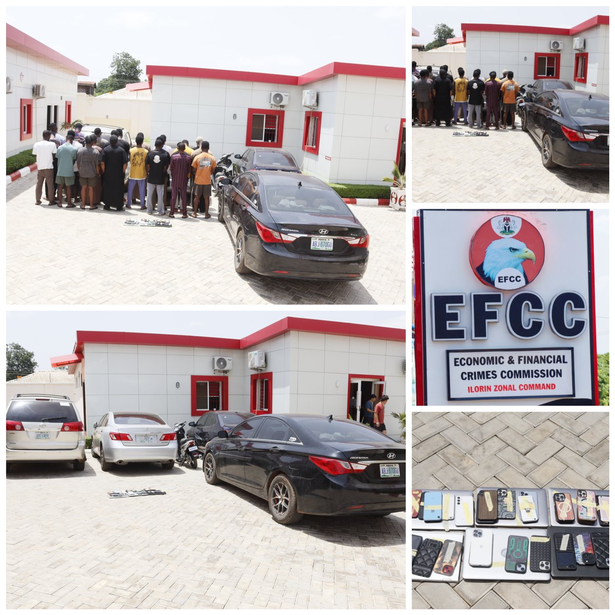 EFCC Arrests 44 Suspected Internet Fraudsters in Calabar Investigators at the Uyo Zonal Command of the Economic and Financial Crimes Commission,  EFCC, have arrested forty-four(44) suspected internet fraudsters. The suspected fraudsters were arrested in an early morning sting