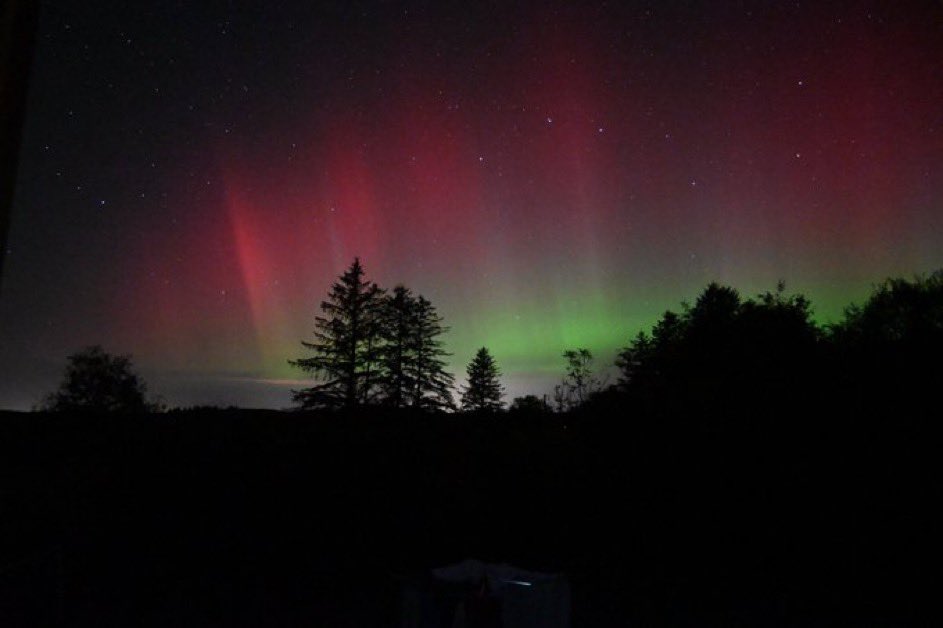 Tonight, look out for the Aurora borealis… #choosesligo