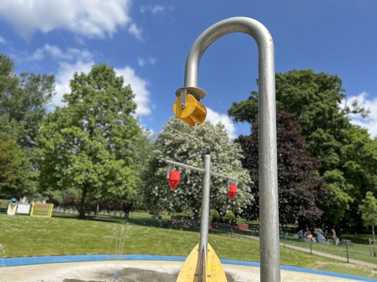 The Splashpad in John Coles Park would usually open to the public on the late May bank holiday, but due to the current good weather, it will be open from tomorrow, Saturday 11 May, with its regular times of 10am – 6pm. It is free to use and is suitable for children under 12.