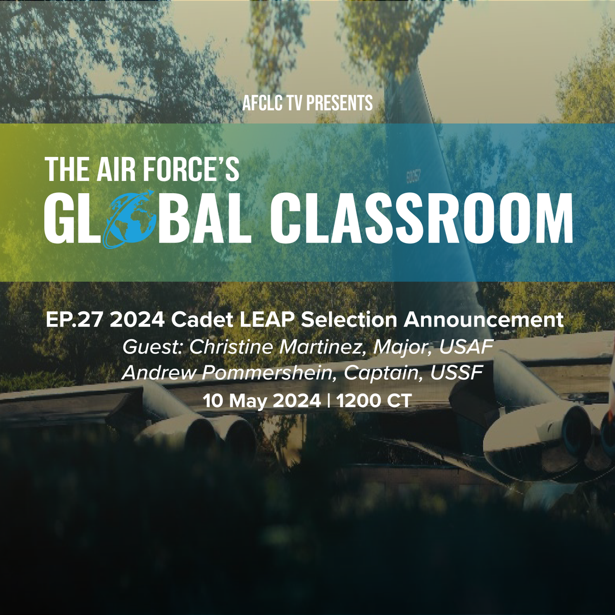 #HappeningToday ​🥳 Congrats @AFCLC's 2024 Cadet LEAP Selects! We very proud of the 104 new #LEAPScholars joining the team! Watch the announcement here facebook.com/AirForceCultur… #AFCLCGlobalClassroom @HQAirUniversity @AETCommand @usairforce @SpaceForceDOD @AF_Academy @USAFROTC