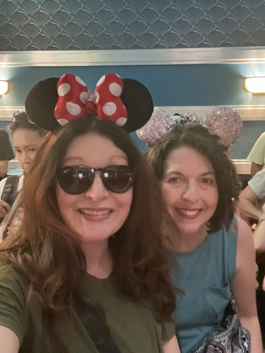 ImSoSarah's tweet photo. OOO active for @taminutt and I due to very important @Aspect43 work meetings today.   

No better place to Q3 plan than @Disneyland https://t.co/7oOVFms5GN