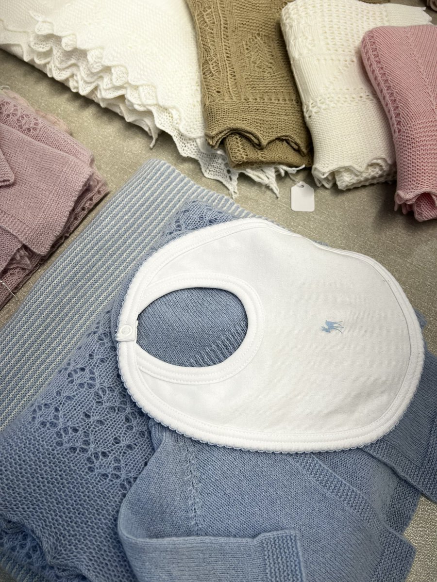 Shawl Factory <a href="/g_h_hurt/">G H Hurt & Son</a> in #Chilwell #Beeston is open as usual Saturday morning 10-12noon for local visitors to browse and shop.
.
#ghhurt #babyshawl #giftforbaby #babygift #newbornbabygift #babygiftideas #madeinNottingham #knittedlace #christeningshawl #luxuryknitwear