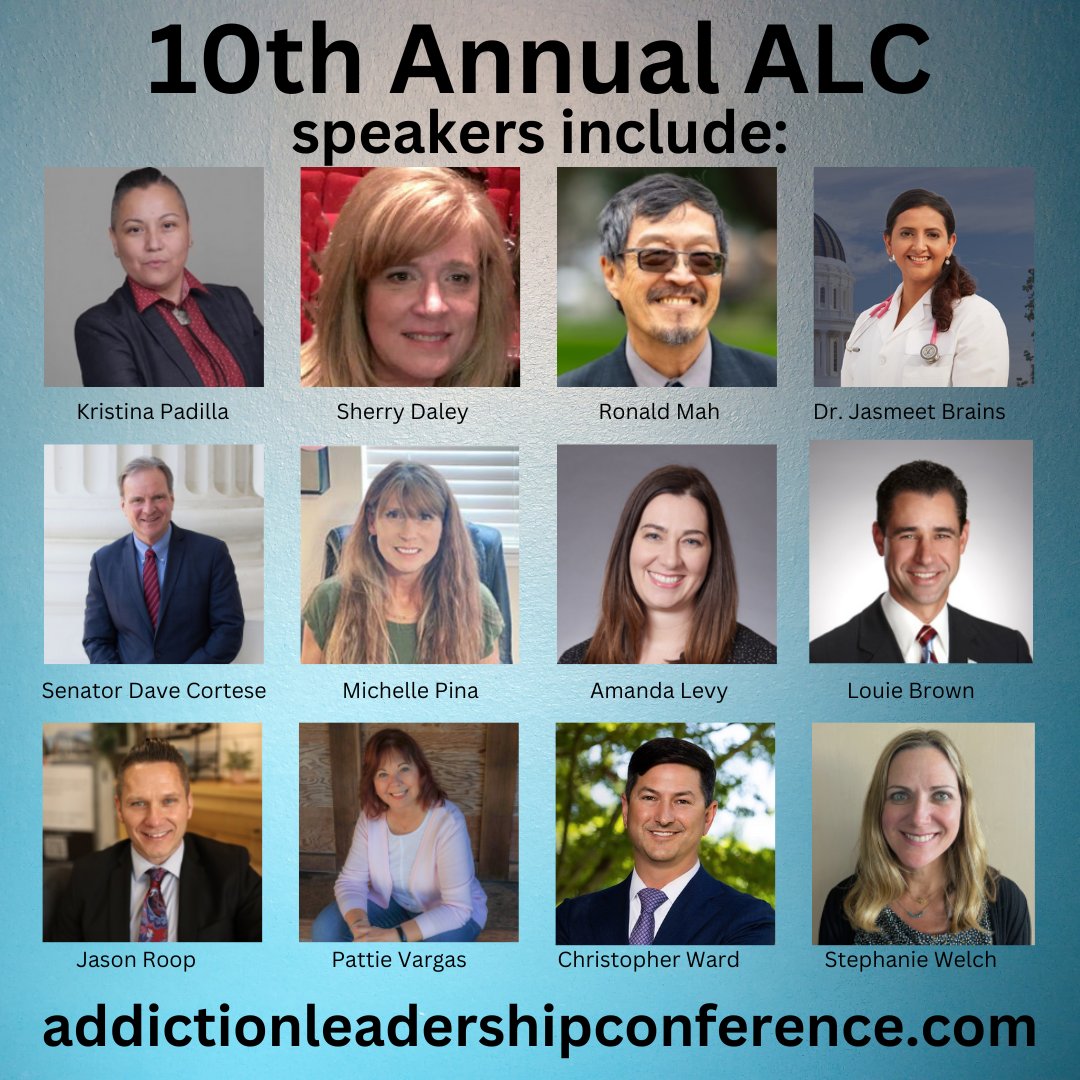 It's time for CCAPP's 10th annual Addiction Leadership Conference. Earn up to 18 continuing education credits, which includes 6 hours in ethics. May 20 & 21 in Sacramento. Register today at addictionleadershipconference.com. #Addiction #conference #Leadership #Advocacy