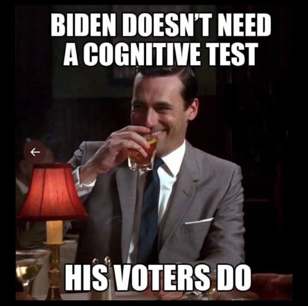 @BidenHQ Wow. You found one black guy thats voting for the azzhat @JoeBiden How long did it take to find him?