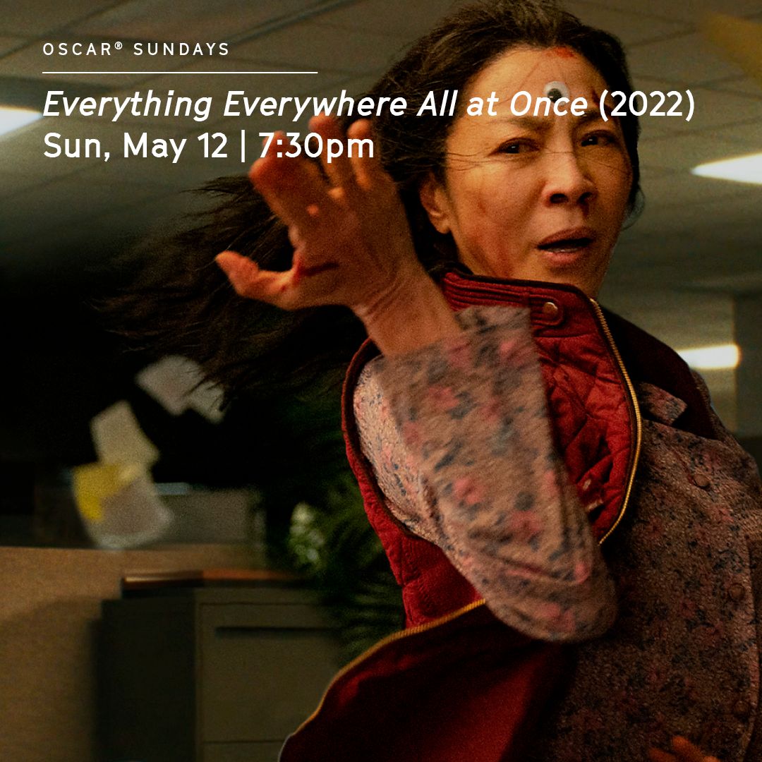 For Asian American and Pacific Islander Heritage Month, we reflect on milestones for AAPI artists at the Oscars. Join us for a screening of EVERYTHING EVERYWHERE ALL AT ONCE (2022) on Sun, May 12 as part of our Oscar Sundays series. acadmu.se/44AeOLC