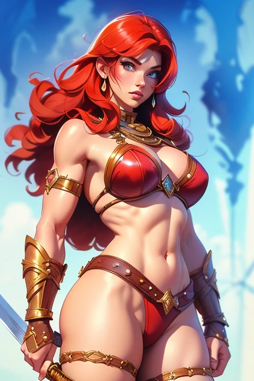 Red Sonja
#redsonja #fantasyart #dnd #dungeonsanddragons #strongwomen #musclewomen