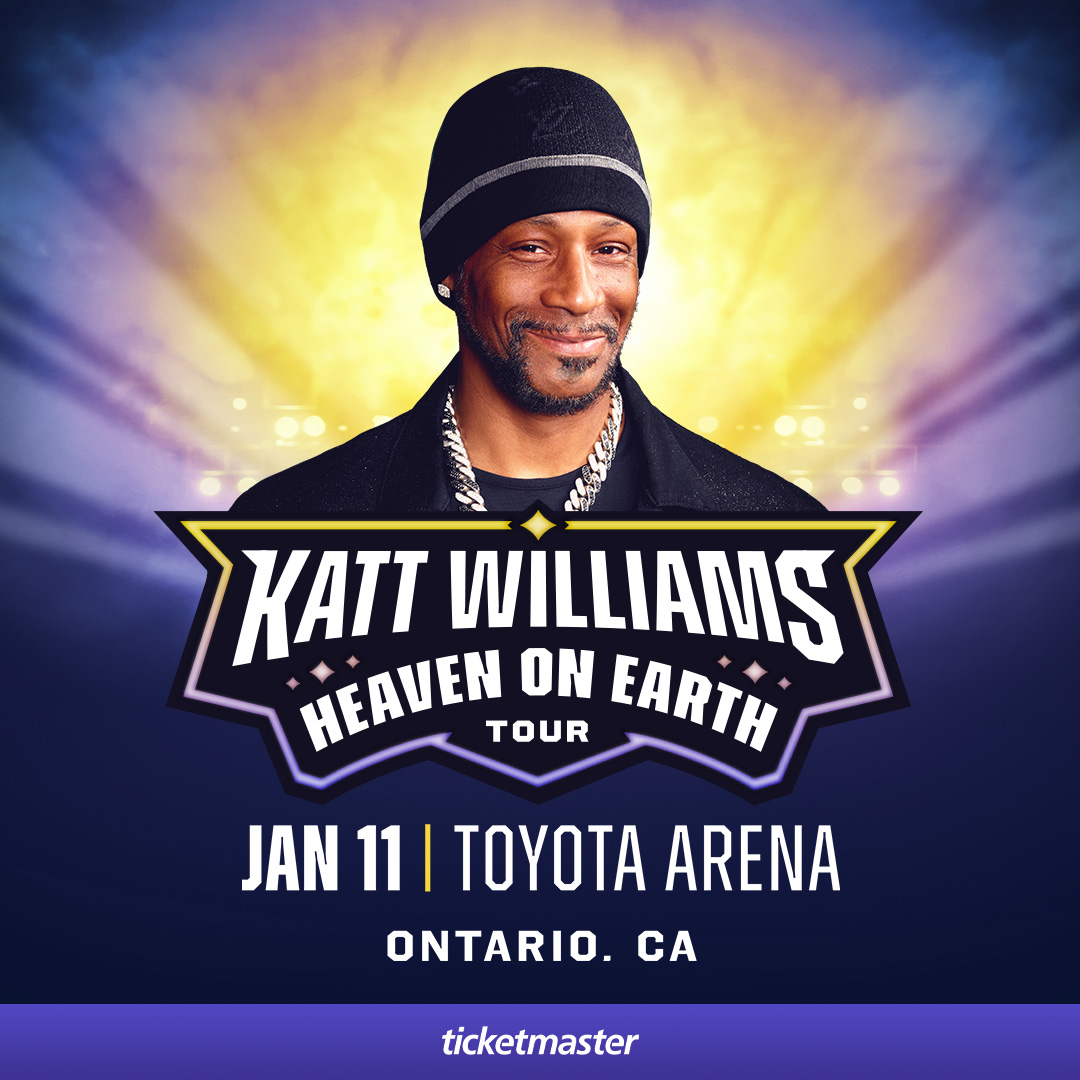 🚨 ON SALE NOW 🚨 The one & only @KattWilliams is coming back to Ontario! 🔥 Secure your seats now & buckle up for a wild ride of non-stop laughter & fun in his #HeavenOnEarthTour on Jan. 11, 2025 at @ToyotaArena! GET TICKETS NOW! ⏩ 🎫 TOYOTA-ARENA.COM 📸 Carla Lopez
