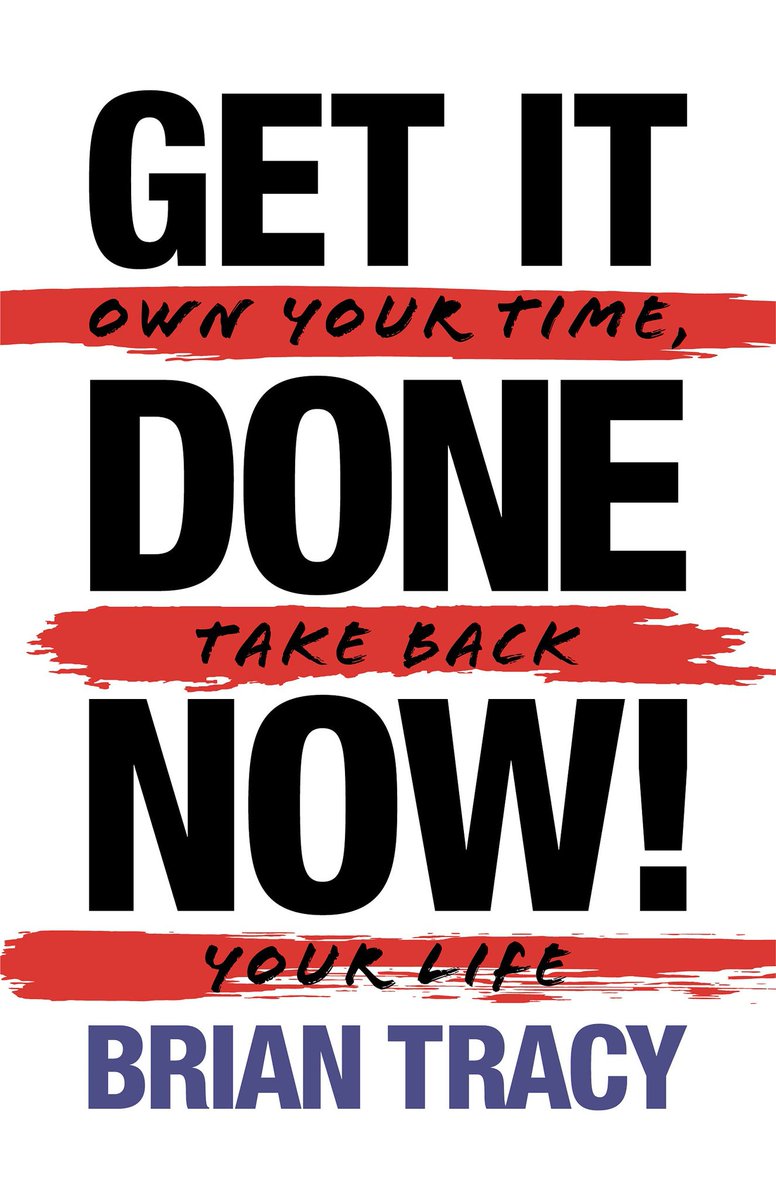 Check out this book: 'Get it Done Now! (2nd Edition): Own Your…' by Brian Tracy a.co/12j9zre
