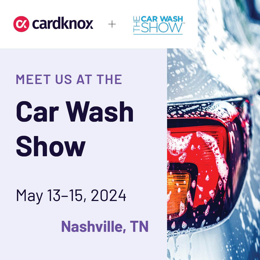 The Car Wash Show is back! Join us to learn more about our custom-tailored solutions for car wash owners and other industry professionals. We hope to see you there! Click the link to schedule a meeting: buff.ly/4aemh4q

#carwash #tradeshow #payments #paymentprocessing