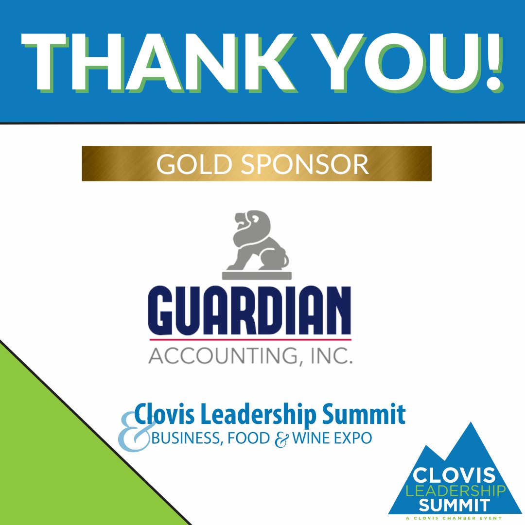 A huge thanks to <a href="/GuardianAccting/">Krista Beavers</a> for being a Gold Sponsor at the 2024 Clovis Leadership Summit &amp; Business, Food &amp; Wine Expo! Your generous support is fueling success for individuals and businesses alike. Thank you for helping us make a difference in our community.

#CLS2024