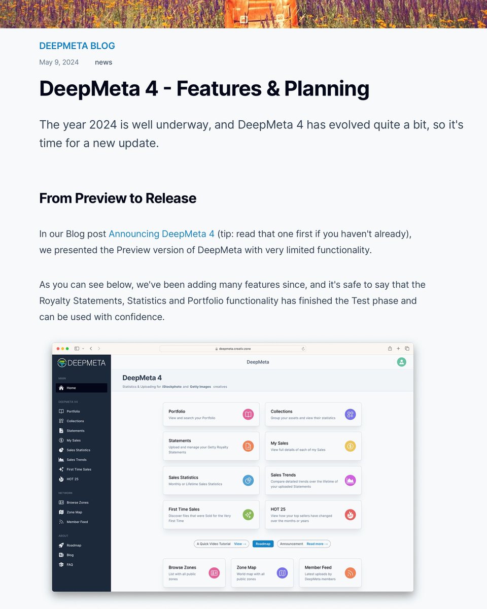 DeepMeta's tweet image. It was about time for a new blog post, wasn’t it?

In this post I explain the current functionality of DeepMeta 4 and some undocumented features.

Next I discuss the planning for the coming months.

I’d like to thank you all for the overwhelming support!

deepmeta.creativ.zone/blog/post/deep…