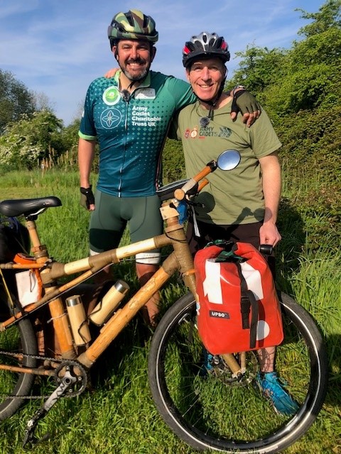 Great to see Brigadier Gary McDade supporting Jordan Wylie MBE for part of his epic Tower Power challenge from Pisa to Blackpool. Let’s rally behind Jordan and his Tower Power challenge! lnkd.in/e4ud7jsq