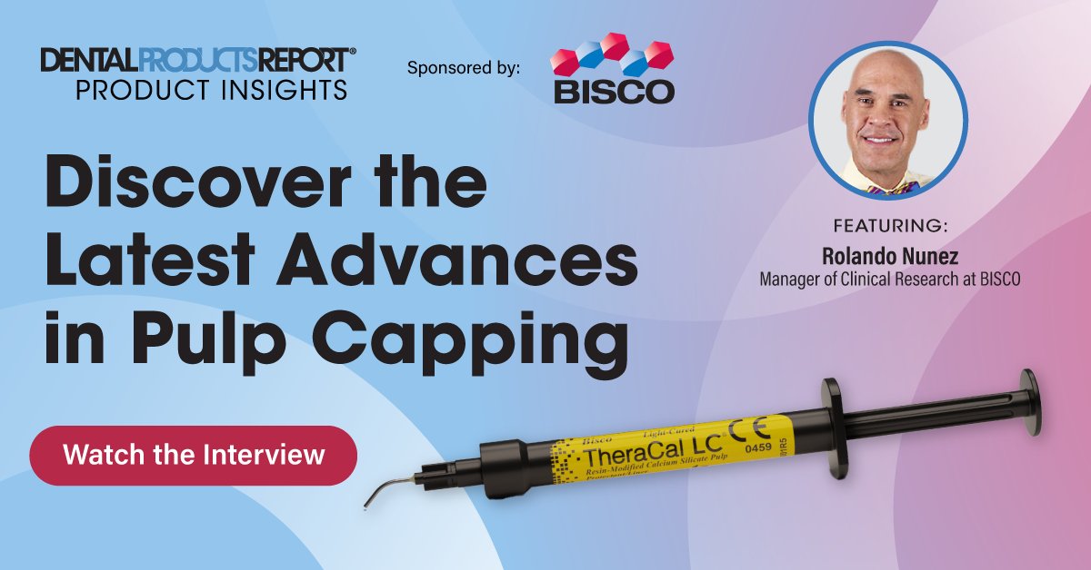 This post is sponsored by BISCO.

Join the manager of clinical research at BISCO, Rolando Nunez, for an overview of TheraCal LC and why it is a great option for pulp capping.

Watch the interview here: ow.ly/XY0C50RAW3F

#ad #EquipmentManagement #Automation