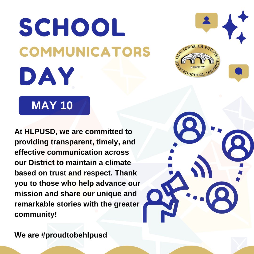 Thank you to our team of District communicators and partners who work tirelessly to deliver day-to-day communications designed to boost engagement & build positive relationships between our school system and families, employees, local business owners, elected officials & more!