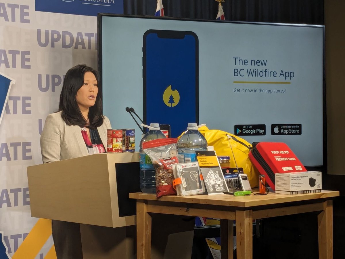 We have announced new-and-improved tools to help keep people safe during emergencies, like: ⚠️ The Emergency Ready Planner 🔥 Major upgrades to the BC Wildfire Service app 💧 Updates to the Drought Information Portal news.gov.bc.ca/releases/2024E… @PreparedBC @BCGovFireInfo